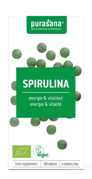 De Online Drogist Purasana spirulina tabletten 180tb aanbieding