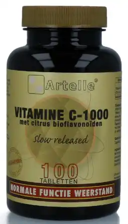 De Online Drogist Artelle vitamine c1000 bioflavonoiden tabletten 100tb aanbieding