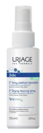 De Online Drogist Uriage baby 1st drying repairing spray 100ml aanbieding