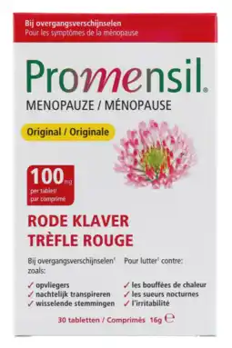 De Online Drogist Promensil tabletten 30tb aanbieding