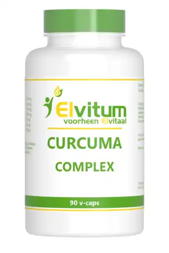 De Online Drogist Elvitum curcuma complex vegicaps 90cp aanbieding