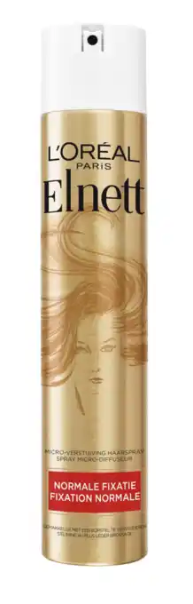 De Online Drogist L'oréal paris elnett satin normale fixatie 300ml aanbieding