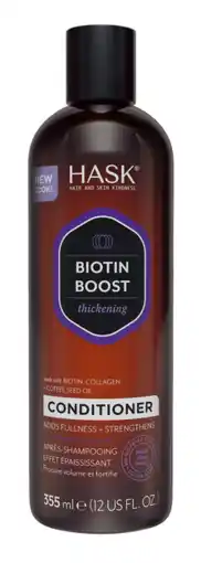 De Online Drogist Hask biotin boost thickening conditioner 355ml aanbieding