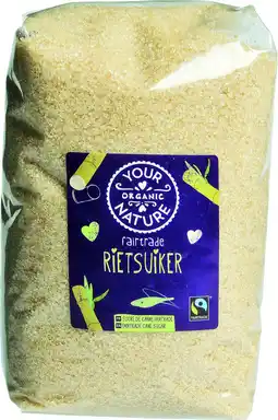 De Online Drogist Your organic nature rietsuiker fairtrade 1kg aanbieding