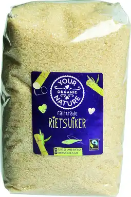 De Online Drogist Your organic nature rietsuiker fairtrade 1kg aanbieding