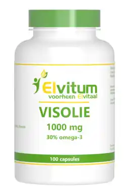 De Online Drogist Elvitum visolie 1000mg capsules 100cp aanbieding