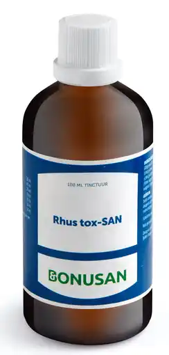 De Online Drogist Bonusan rhus tox-san tinctuur 100ml aanbieding