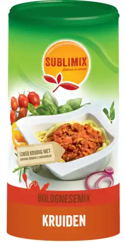 De Online Drogist Sublimix bolognesemix glutenvrij 250gr aanbieding