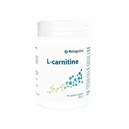 De Online Drogist Metagenics l-carnitine capsules 60cp aanbieding