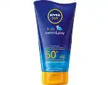 De Online Drogist Nivea sun kids swim & play zonnemelk spf50+ 150ml aanbieding