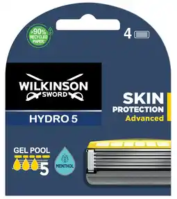 De Online Drogist Wilkinson sword hydro 5 scheermesjes skin protection advanced 4st aanbieding