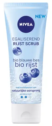 De Online Drogist Nivea egaliserend rijst scrub normale huid 75ml aanbieding