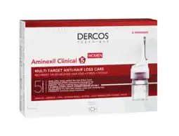 De Online Drogist Vichy dercos aminexil ampullen voor vrouwen met haarverlies 21st aanbieding