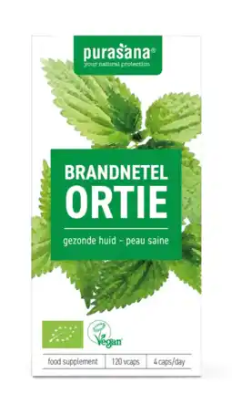 De Online Drogist Purasana brandnetel capsules 120vcp aanbieding