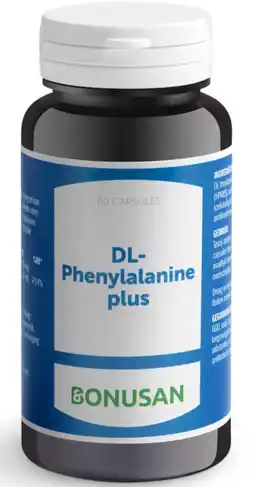 De Online Drogist Bonusan dl-phenylalanine plus capsules 60cp aanbieding