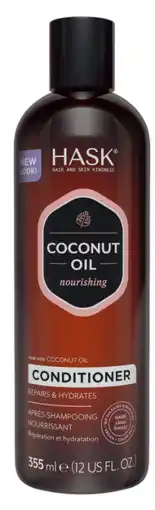 De Online Drogist Hask monoi coconut oil nourishing conditioner 355ml aanbieding