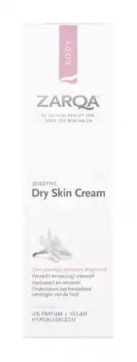 De Online Drogist Zarqa dry skin cream sensitive 200ml aanbieding