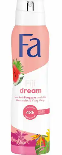 De Online Drogist Fa fiji dream deospray 150ml aanbieding