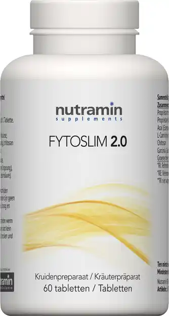 De Online Drogist Nutramin fytoslim 2.0 tabletten 60tb aanbieding