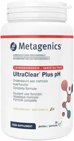 De Online Drogist Metagenics ultraclear plus ph vanille 950gr aanbieding