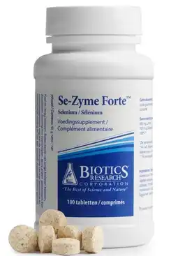 De Online Drogist Biotics se-zyme forte tabletten 100tb aanbieding