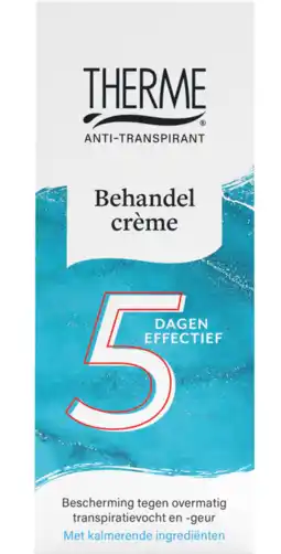 De Online Drogist Therme anti-transpirant behandelcrème - 5 dagen effectief 50ml aanbieding