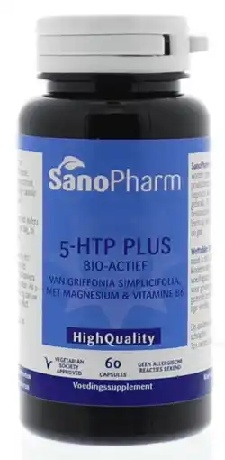 De Online Drogist Sanopharm 5 htp plus capsules 60cp aanbieding