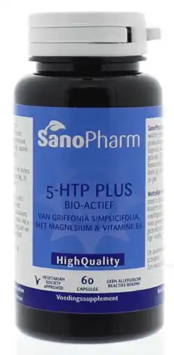 De Online Drogist Sanopharm 5 htp plus capsules 60cp aanbieding