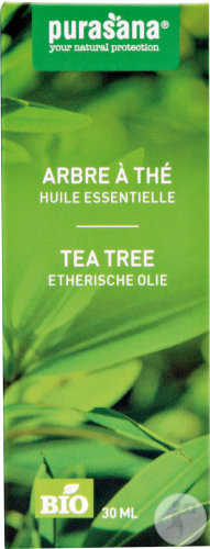 De Online Drogist Purasana etherische olie tea tree 30ml aanbieding