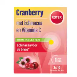 De Online Drogist Roter cranberry bruistabletten 20st aanbieding
