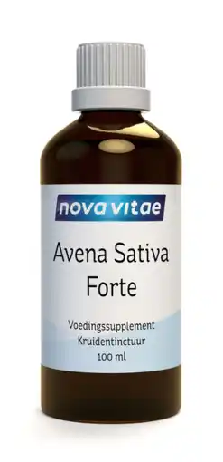 De Online Drogist Nova vitae avena sativa forte tinctuur 100ml aanbieding