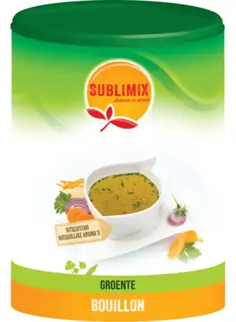 De Online Drogist Sublimix groentebouillon 540gr aanbieding