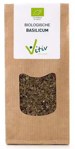 De Online Drogist Vitiv biologische basilicum 25gr aanbieding