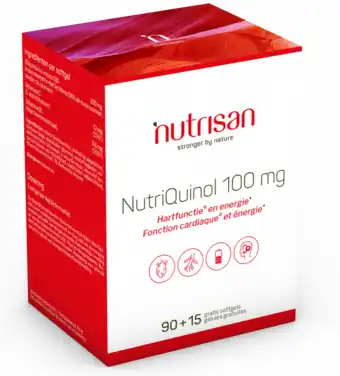 De Online Drogist Nutrisan nutriquinol 100mg softgels 105sg aanbieding