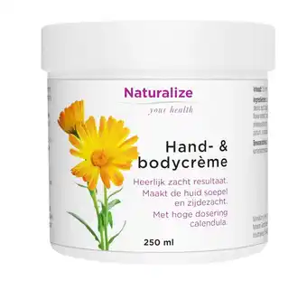 De Online Drogist Natusor naturalize hand- & bodycrème 250ml aanbieding