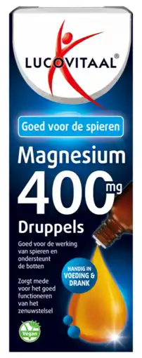 De Online Drogist Lucovitaal magnesium 400mg druppels 50ml aanbieding