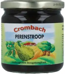 De Online Drogist Crombach perenstroop 450gr aanbieding