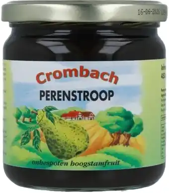 De Online Drogist Crombach perenstroop 450gr aanbieding