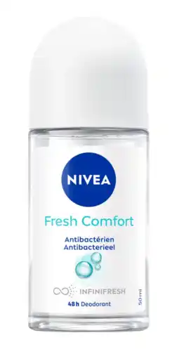 De Online Drogist Nivea fresh comfort roll-on 50ml aanbieding