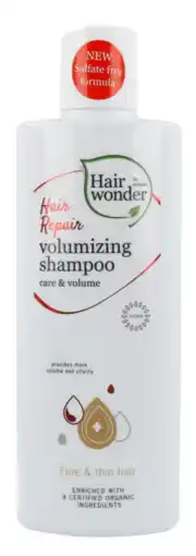 De Online Drogist Hairwonder hair repair volumizing shampoo 200ml aanbieding