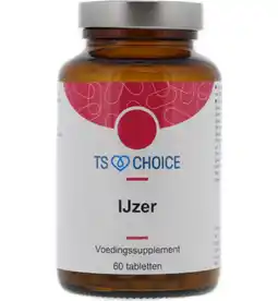 De Online Drogist Ts choice ijzer tabletten 60tb aanbieding