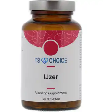 De Online Drogist Ts choice ijzer tabletten 60tb aanbieding