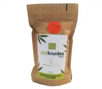 De Online Drogist Deonlinedrogist.nl cbd kruidenthee 40gr aanbieding