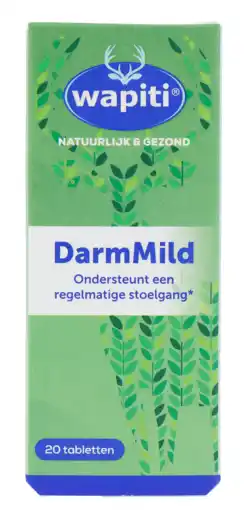 De Online Drogist Wapiti darmmild tabletten 20tb aanbieding