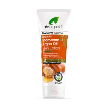 De Online Drogist Dr organic arganolie lotion 200ml aanbieding