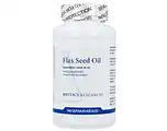 De Online Drogist Biotics flax seed oil softgels 100cp aanbieding