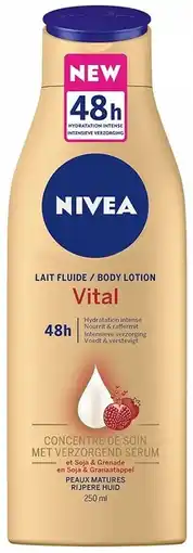 De Online Drogist Nivea vital 48h body lotion 250ml aanbieding