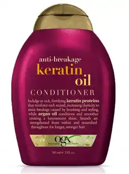 De Online Drogist Ogx conditioner anti breakage keratine 385ml aanbieding