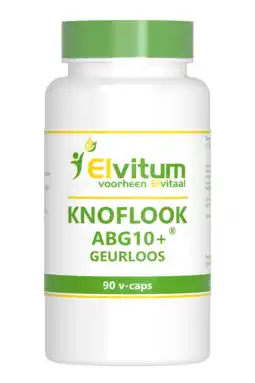 De Online Drogist Elvitum knoflook abg10+ vegicaps 90cp aanbieding