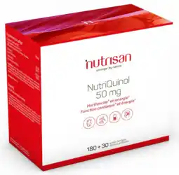 De Online Drogist Nutrisan nutriquinol 50mg softgels 180+30 gratis 210sg aanbieding